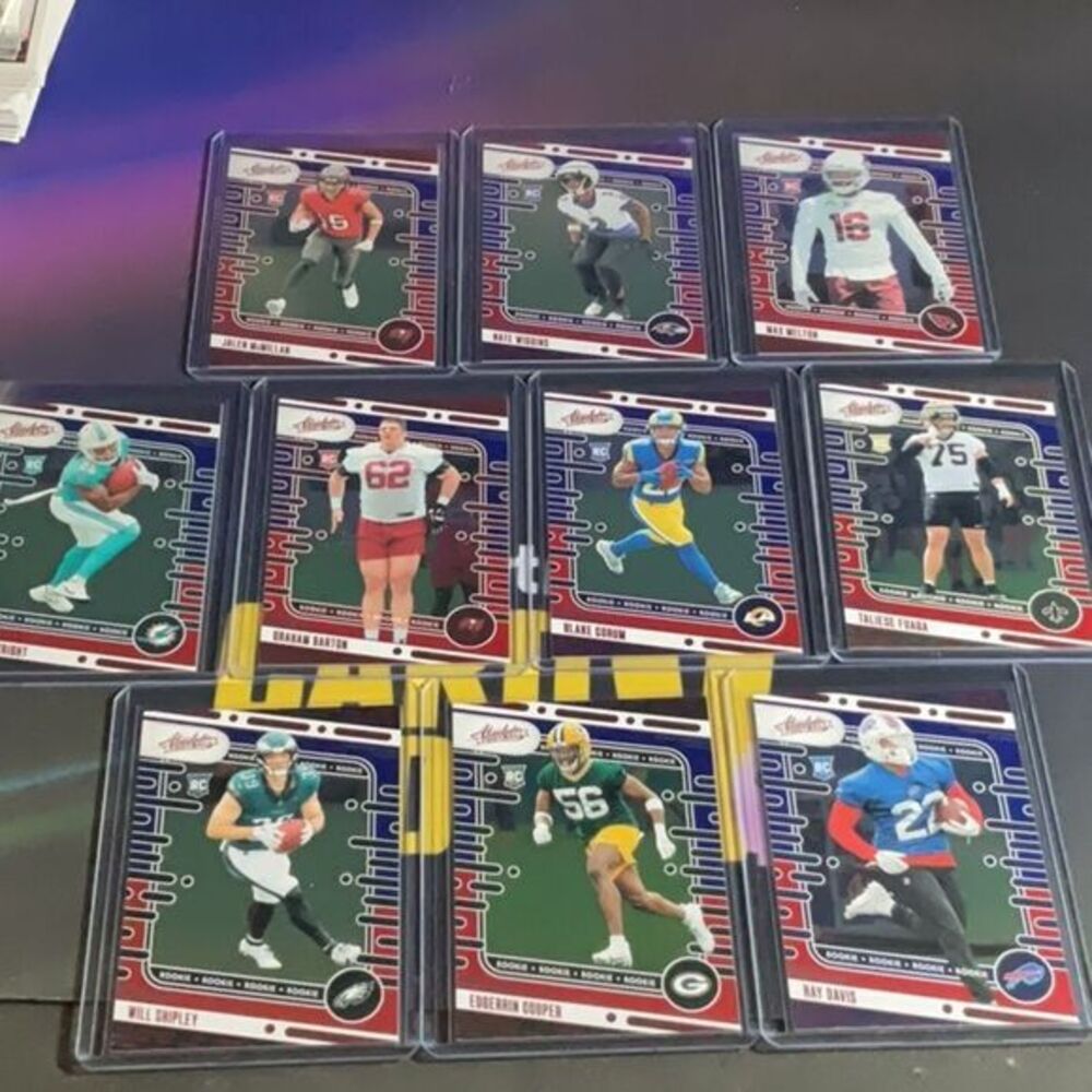 Red White & Blue RC Lot (10 Cards)